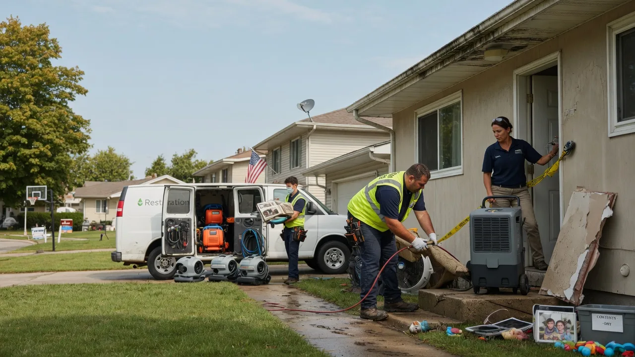 Water Damage Restoration in Kiel, WI near me